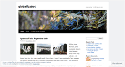 Desktop Screenshot of globalfoxtrot.wordpress.com