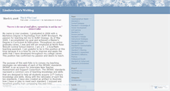 Desktop Screenshot of lisaloveless.wordpress.com