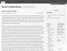 Tablet Screenshot of deanekeith.wordpress.com