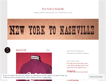 Tablet Screenshot of newyork2nashville.wordpress.com