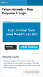 Mobile Screenshot of felipeholandaribeiro.wordpress.com