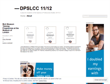 Tablet Screenshot of dpslcc11.wordpress.com