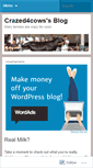 Mobile Screenshot of crazed4cows.wordpress.com