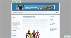 Desktop Screenshot of daxieboytoys.wordpress.com