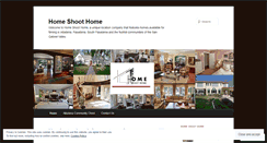 Desktop Screenshot of homeshoothome.wordpress.com