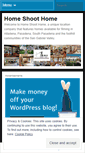 Mobile Screenshot of homeshoothome.wordpress.com