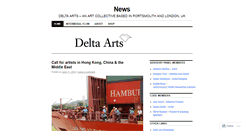 Desktop Screenshot of deltaarts.wordpress.com