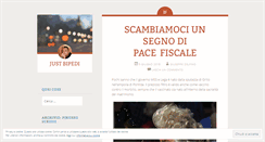 Desktop Screenshot of giuseppedelfino.wordpress.com