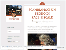 Tablet Screenshot of giuseppedelfino.wordpress.com