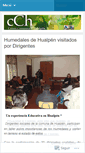 Mobile Screenshot of hualpencomunitario.wordpress.com