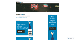 Desktop Screenshot of billiemm.wordpress.com