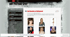 Desktop Screenshot of hotpicturespot.wordpress.com