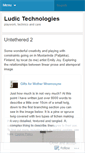 Mobile Screenshot of ludictechnologies.wordpress.com