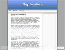 Tablet Screenshot of diegosepulveda.wordpress.com