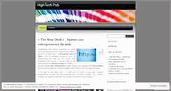 Desktop Screenshot of hightechpub.wordpress.com