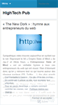 Mobile Screenshot of hightechpub.wordpress.com