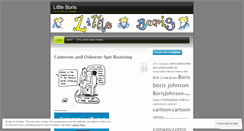 Desktop Screenshot of littleboris.wordpress.com