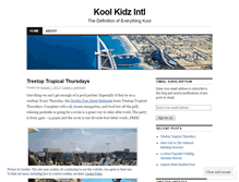 Tablet Screenshot of koolkidzintl.wordpress.com