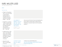 Tablet Screenshot of karlmillerlugo.wordpress.com