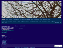 Tablet Screenshot of forageporage.wordpress.com