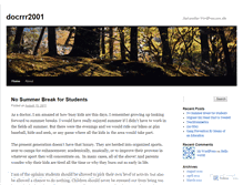 Tablet Screenshot of docrrr2001.wordpress.com