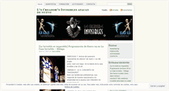 Desktop Screenshot of losinvisibles.wordpress.com