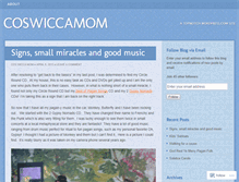 Tablet Screenshot of coswiccamom.wordpress.com