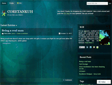 Tablet Screenshot of coretankuh.wordpress.com