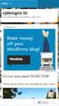 Mobile Screenshot of cjdesignsllc.wordpress.com