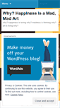 Mobile Screenshot of happinessmadart.wordpress.com