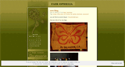 Desktop Screenshot of fairophelia.wordpress.com