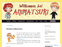 Tablet Screenshot of animatsuriverein.wordpress.com