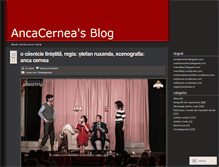 Tablet Screenshot of ancacernea.wordpress.com