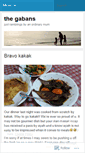 Mobile Screenshot of gabans.wordpress.com