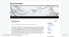 Desktop Screenshot of paulacole.wordpress.com