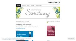 Desktop Screenshot of isanctuary.wordpress.com