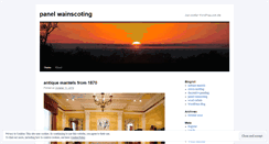 Desktop Screenshot of panelwainscotingbylou.wordpress.com