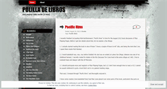 Desktop Screenshot of polilladelibros.wordpress.com