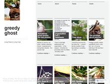 Tablet Screenshot of greedyghost.wordpress.com