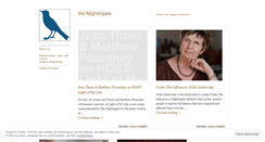 Desktop Screenshot of nightingaletheatre.wordpress.com