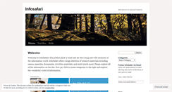 Desktop Screenshot of infosafari.wordpress.com