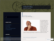 Tablet Screenshot of ordos20.wordpress.com
