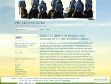 Tablet Screenshot of illhaveanotherpreakness.wordpress.com