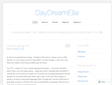 Tablet Screenshot of daydreamelle.wordpress.com