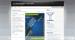 Desktop Screenshot of lanuevajerusalen.wordpress.com