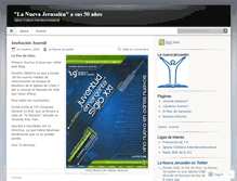 Tablet Screenshot of lanuevajerusalen.wordpress.com