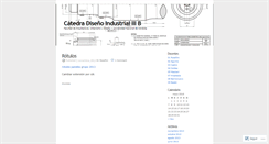 Desktop Screenshot of catedrad3.wordpress.com