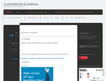 Tablet Screenshot of clubpenguinslovenija.wordpress.com