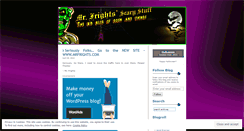 Desktop Screenshot of mrfrights.wordpress.com