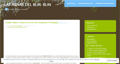 Desktop Screenshot of lasnenasdelblinblin.wordpress.com